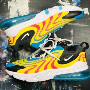 Nike Air Max React 270 Yellow Red